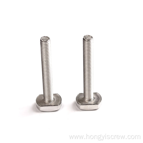 Stainless Steel t track bolts 15mm for greenhouses